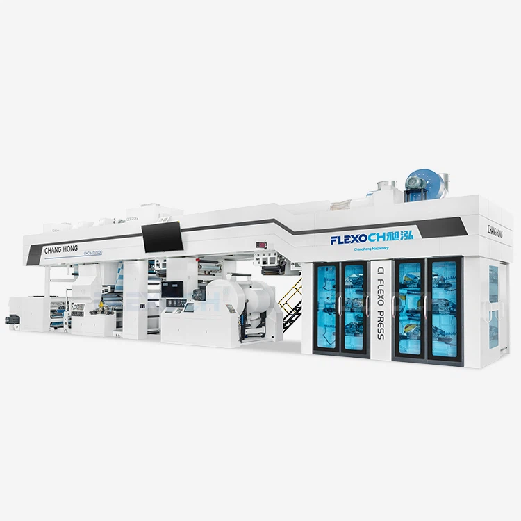 Paper Gearless Flexo Printing Press